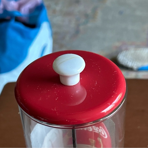 Vintage Coca-cola Glass Straw Holder Dispenser “Have A Coke” 1980’s A017 EUC - Picture 5 of 7